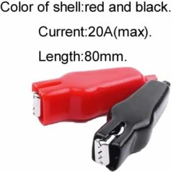 MACARON Crocodiles 20A Pinces Crocodiles Gainées Pinces Crocodiles Isolées Pince De Test De Circuit électrique(12 Pinces)LO-Ron 7 MACARON Crocodiles 20A Pinces Crocodiles Gainées Pinces Crocodiles Isolées Pince De Test De Circuit électrique(12 Pinces)LO-Ron -Outil de l'électricien Soldes 2022 61308382 3