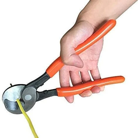 LYCXAMES Outils à Main Pince Coupante De Câble Fil Câble De Coupe Outils Câble De Haute Dureté Exploitent Cisailles à Pince, Matériau En Acier Dur 4 LYCXAMES Outils à Main Pince Coupante De Câble Fil Câble De Coupe Outils Câble De Haute Dureté Exploitent Cisailles à Pince, Matériau En Acier Dur – Image 4