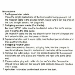 NAXUNNN Pince A Denuder Multifonction Portable -Outil de l'électricien Soldes 2022 61356561 3