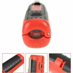 FOZIY Outil Universel à Dégainer, SK5 / RG6 / RG59 Câble Basse Tension, Denudeuse Cable Electrique Pour Câbles Ø 8 Mm - 13 Mm,une Pièce, Rouge，Fonepro -Outil de l'électricien Soldes 2022 62033906 4