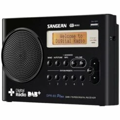 N/A DAB+ Sangean DPR-69+ Fonction De Charge De La Batterie Noir - Noir