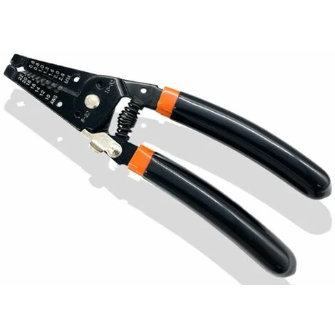 SINCèREETALI Pince à Dénuder Outils Pinces à Dénuder à Poignée Incurvée De 7 Po 2 SINCèREETALI Pince à Dénuder Outils Pinces à Dénuder à Poignée Incurvée De 7 Po – Image 2