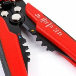 SINCèREETALI Pince à Dénuder, 5 En 1 Pince à Dénuder Multifonctionnelle électrique Pince à Dénuder Automatique Pour Coupe-cables (Orange) -Outil de l'électricien Soldes 2022 63526628 3