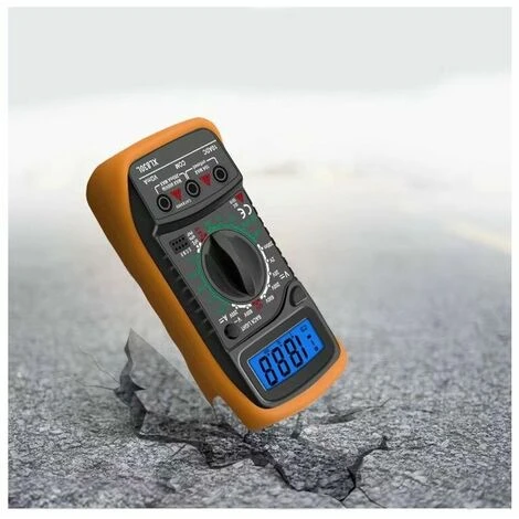 MINKUROW Multimètre Numérique XL830L 2000 Comptes Mini Multimètre Testeur De Pile Courant Tension AC DC Résistance Buzzer Transistor Voltmètre Ampèremètre Avec Écran LCD Rétroéclairé 4 MINKUROW Multimètre Numérique XL830L 2000 Comptes Mini Multimètre Testeur De Pile Courant Tension AC DC Résistance Buzzer Transistor Voltmètre Ampèremètre Avec Écran LCD Rétroéclairé – Image 4