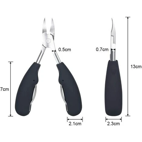 PERLE RARE Pince à Ongles, Coupe-Ongles De Précision Coupe-Ongles Professionnel Pour Ongles épais Fongus Incarnés 4 PERLE RARE Pince à Ongles, Coupe-Ongles De Précision Coupe-Ongles Professionnel Pour Ongles épais Fongus Incarnés – Image 4