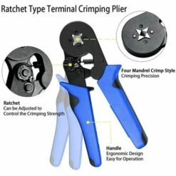 Jeu De Pinces à Sertir Tubulaires 0.08 10mm,outils De Sertissage Terminal, 1200 Pièces FUIENKO 6 Jeu De Pinces à Sertir Tubulaires 0.08 10mm,outils De Sertissage Terminal, 1200 Pièces FUIENKO -Outil de l'électricien Soldes 2022 63777635 3