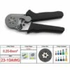 Pince à Sertir Pour Tube,outils à Main HSC8, 6 6 0.25 6mm 23 10awg Hexagone &amp 10S 0.25 10mm 2 FUIENKO