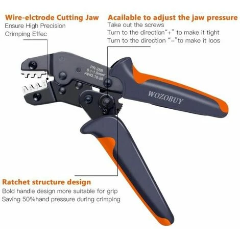 PINCE DE SERRAGE,Jeu De Pinces à Sertir, Kit De Mâchoires FUIENKO 4 PINCE DE SERRAGE,Jeu De Pinces à Sertir, Kit De Mâchoires FUIENKO – Image 4