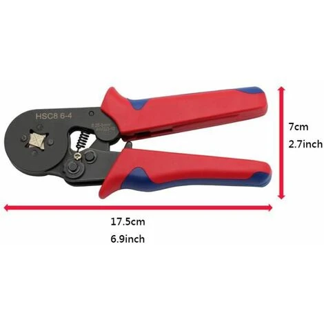 PINCE DE SERRAGE,jeu De Pinces à Sertir,avec Bornes De Fil,auto Ajustables,10mm FUIENKO 4 PINCE DE SERRAGE,jeu De Pinces à Sertir,avec Bornes De Fil,auto Ajustables,10mm FUIENKO – Image 4