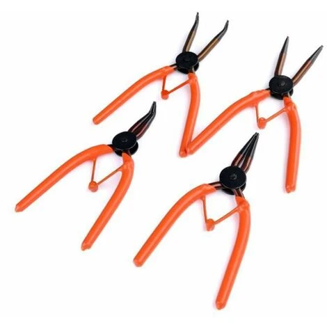 PINCE DE SERRAGE,Jeu De Pinces à Anneau à Pression, Kit De Pinces à Circlips Internes FUIENKO 1 PINCE DE SERRAGE,Jeu De Pinces à Anneau à Pression, Kit De Pinces à Circlips Internes FUIENKO