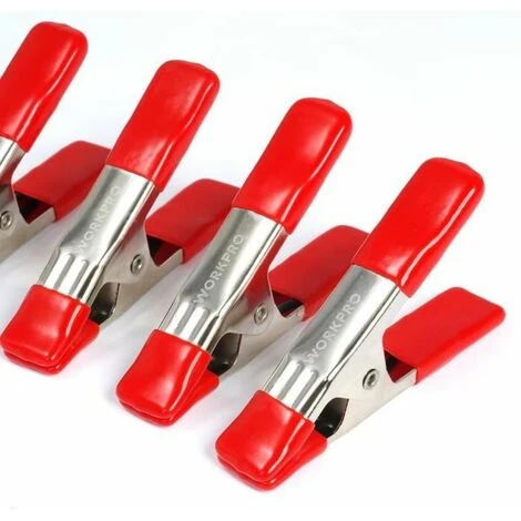 PINCE DE SERRAGE,jeu De Pinces à Ressort En Acier,outil De Travail Du Bois,25mm,20 Pièces FUIENKO 2 PINCE DE SERRAGE,jeu De Pinces à Ressort En Acier,outil De Travail Du Bois,25mm,20 Pièces FUIENKO – Image 2