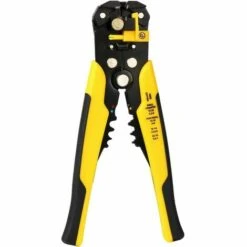 SINCèREETALI Pince à Dénuder, Pince à Coupe-cables Dénudeur De Fils Automatique Réglable Multifonctionnel Dénudeur De Fils Pour Les Cables AWG 24-10 (0,2~6.0mm2), Pince à Sertir Dénudeur