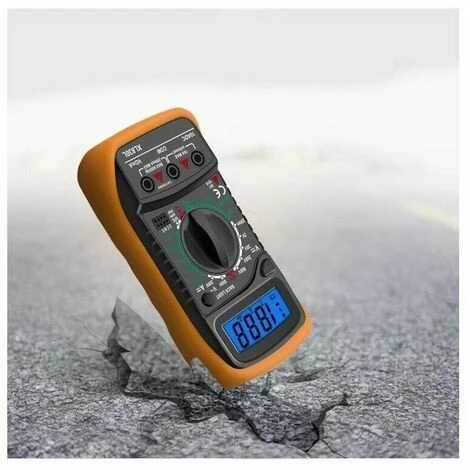 FOZIY Multimètre Numérique XL830L 2000 Comptes Mini Multimètre Testeur De Pile Courant Tension AC DC Résistance Buzzer Transistor Voltmètre Ampèremètre Avec Écran LCD Rétroéclairé,Fonepro 4 FOZIY Multimètre Numérique XL830L 2000 Comptes Mini Multimètre Testeur De Pile Courant Tension AC DC Résistance Buzzer Transistor Voltmètre Ampèremètre Avec Écran LCD Rétroéclairé,Fonepro – Image 4