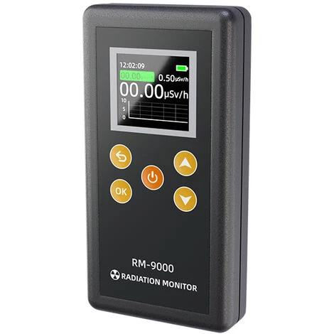 SUPERSELLER Détecteur De Rayonnement Nucléaire Portable Rencontres Compteur Geiger Rayons X Rayons γ Rayons β Outil De Détection Pratique Ménage Testeur Radioactif Portatif Alarme Sonore - Le Noir - Le Noir 2 SUPERSELLER Détecteur De Rayonnement Nucléaire Portable Rencontres Compteur Geiger Rayons X Rayons γ Rayons β Outil De Détection Pratique Ménage Testeur Radioactif Portatif Alarme Sonore - Le Noir - Le Noir – Image 2