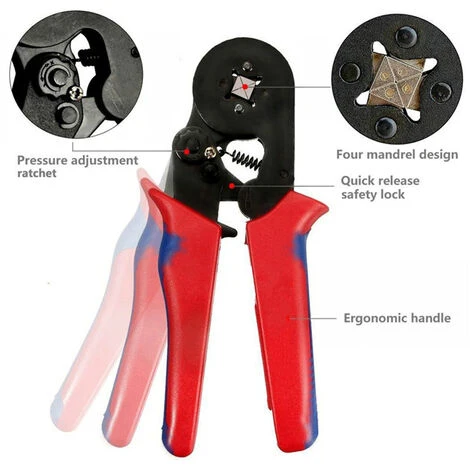 SUPERSELLER Pince à Sertir Auto-ajustable HSC8 6-4 Bornes Outil De Sertissage Multi Hand Tool - 1 - 1 2 SUPERSELLER Pince à Sertir Auto-ajustable HSC8 6-4 Bornes Outil De Sertissage Multi Hand Tool - 1 - 1 – Image 2