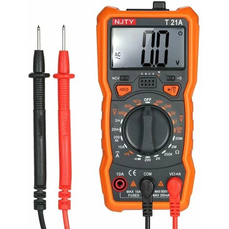 GroupM Multimètre Numérique Intelligent T21A Tianyu Affichage Haute Définition à Plage Manuelle De Haute Précision 1 GroupM Multimètre Numérique Intelligent T21A Tianyu Affichage Haute Définition à Plage Manuelle De Haute Précision