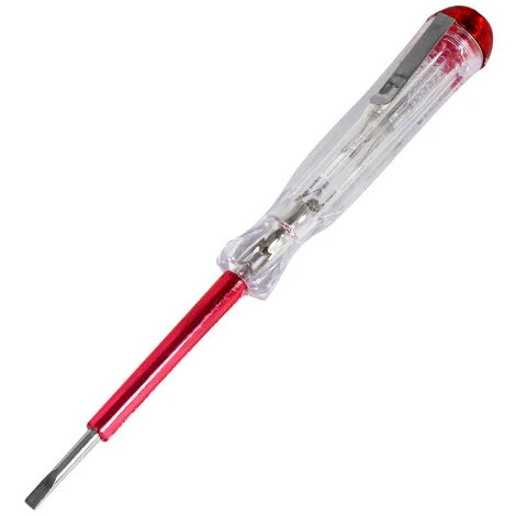 FOZIY Lot De 1 Testeur De Circuit électrique Avec Stylo Tournevis Pour Test électrique Rouge,Fonepro 1 FOZIY Lot De 1 Testeur De Circuit électrique Avec Stylo Tournevis Pour Test électrique Rouge,Fonepro