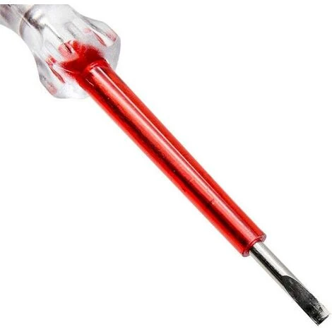 FOZIY Lot De 1 Testeur De Circuit électrique Avec Stylo Tournevis Pour Test électrique Rouge,Fonepro 4 FOZIY Lot De 1 Testeur De Circuit électrique Avec Stylo Tournevis Pour Test électrique Rouge,Fonepro – Image 4