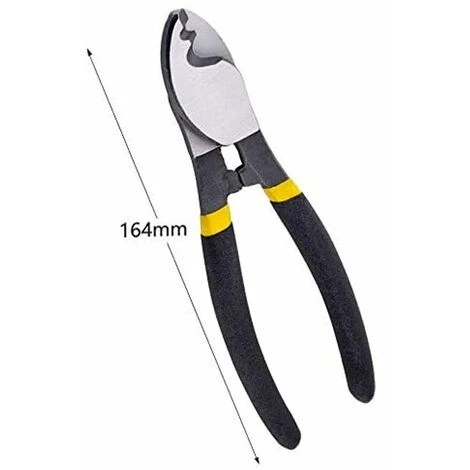 JOORRT Pince Coupe Cable Pince Coupante 165mm Câble Mâchoires De Serrage Pour Fils Aluminium Cuivre Câble 2 JOORRT Pince Coupe Cable Pince Coupante 165mm Câble Mâchoires De Serrage Pour Fils Aluminium Cuivre Câble – Image 2