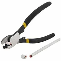 JOORRT Pince Coupe Cable Pince Coupante 165mm Câble Mâchoires De Serrage Pour Fils Aluminium Cuivre Câble 8 JOORRT Pince Coupe Cable Pince Coupante 165mm Câble Mâchoires De Serrage Pour Fils Aluminium Cuivre Câble -Outil de l'électricien Soldes 2022 64058397 4