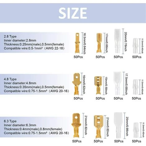MEZHENG Pince à Sertir, 600 Terminals Sertissage Wire Crimpers Support 0.5-1.5mm2, Pinces Professionnelles Outil à Sertir (Rouge) 3 MEZHENG Pince à Sertir, 600 Terminals Sertissage Wire Crimpers Support 0.5-1.5mm2, Pinces Professionnelles Outil à Sertir (Rouge) – Image 3