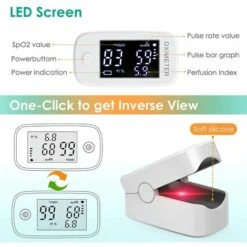 ARC-EN-CIéL Oxymètre De Pouls Professionnel, IDOIT Oxymètre De Doigt Saturometre, Moniteur De Fréquence Cardiaque Avec écran LED D'alarme, Pour Mesurer SpO2, PR Et PI, Arcenciél 7 ARC-EN-CIéL Oxymètre De Pouls Professionnel, IDOIT Oxymètre De Doigt Saturometre, Moniteur De Fréquence Cardiaque Avec écran LED D'alarme, Pour Mesurer SpO2, PR Et PI, Arcenciél -Outil de l'électricien Soldes 2022 64127063 3