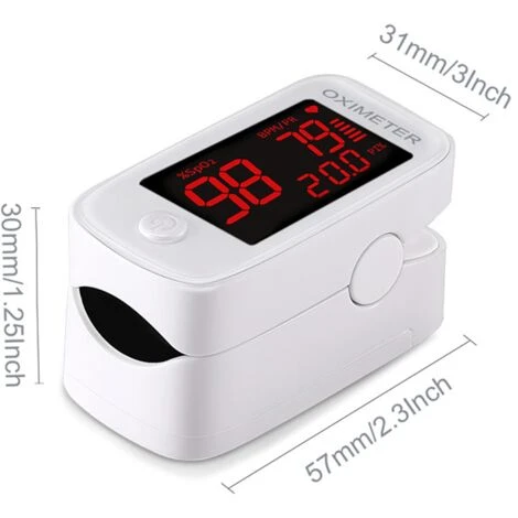 ARC-EN-CIéL Oxymètre De Pouls Professionnel, IDOIT Oxymètre De Doigt Saturometre, Moniteur De Fréquence Cardiaque Avec écran LED D'alarme, Pour Mesurer SpO2, PR Et PI, Arcenciél 5 ARC-EN-CIéL Oxymètre De Pouls Professionnel, IDOIT Oxymètre De Doigt Saturometre, Moniteur De Fréquence Cardiaque Avec écran LED D'alarme, Pour Mesurer SpO2, PR Et PI, Arcenciél – Image 5