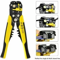 LTS FAFA Hs-d1 Sertisseuse Coupe-câble Pince à Dénuder Automatique Outils De Dénudage Multifonctions Pince à Sertir Terminal 0.2-6.0mm2 Outil 9 LTS FAFA Hs-d1 Sertisseuse Coupe-câble Pince à Dénuder Automatique Outils De Dénudage Multifonctions Pince à Sertir Terminal 0.2-6.0mm2 Outil -Outil de l'électricien Soldes 2022 64148473 5