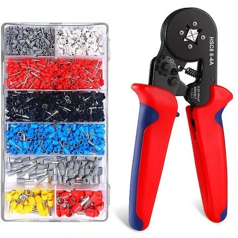 BF Pinces à Sertir D'électricien Pinces à Sertir Et Coupe-câble 1200 Pinces à Sertir à 4 Côtés Pinces à Sertir à Virole Outils De Cosse De 0,25 à 10 Mm Outils D'électricien Professionnel 2 BF Pinces à Sertir D'électricien Pinces à Sertir Et Coupe-câble 1200 Pinces à Sertir à 4 Côtés Pinces à Sertir à Virole Outils De Cosse De 0,25 à 10 Mm Outils D'électricien Professionnel – Image 2