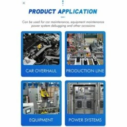 BENOBBY KIDS ET828 Multimètre à Oscilloscope Numérique Intelligent 2 En 1,avec Bande Passante De 1 MHz Taux D'échantillonnage -Outil de l'électricien Soldes 2022 64406497 5