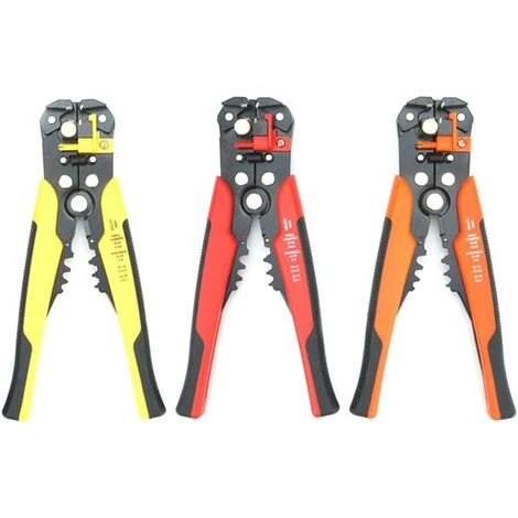 MONLY MT-103B Pince à Dénuder Professionnelle Auto-Ajustable, Pince à Sertir, Pince à Dénuder Automatique, Pince à Sertir, Outil De 0,2 à 6 Mm2 Jaune/Noir 4 MONLY MT-103B Pince à Dénuder Professionnelle Auto-Ajustable, Pince à Sertir, Pince à Dénuder Automatique, Pince à Sertir, Outil De 0,2 à 6 Mm2 Jaune/Noir – Image 4