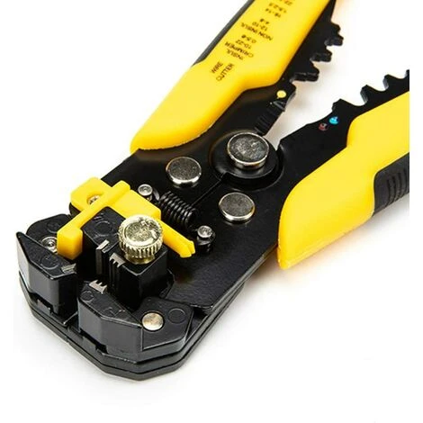 MONLY MT-103B Pince à Dénuder Professionnelle Auto-Ajustable, Pince à Sertir, Pince à Dénuder Automatique, Pince à Sertir, Outil De 0,2 à 6 Mm2 Jaune/Noir 5 MONLY MT-103B Pince à Dénuder Professionnelle Auto-Ajustable, Pince à Sertir, Pince à Dénuder Automatique, Pince à Sertir, Outil De 0,2 à 6 Mm2 Jaune/Noir – Image 5
