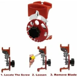 LIFCAUSAL Décapant Rapide Portatif Universel Dénudeur De Fil électrique Profondeur De Coupe Réglable Portable Fil De Cuivre Machine à Dénuder Coupe-câble -Outil de l'électricien Soldes 2022 64472771 4