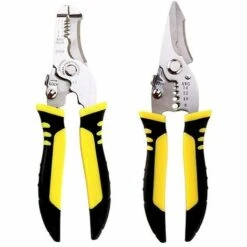 LTS FAFA Pince à Dénuder Multifonctionnelle Coupe-câble Sertissage Dénudage Outil à Main Poignée En Caoutchouc -Outil de l'électricien Soldes 2022 64498168 5