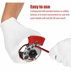 MERKMAK Outil De Denudage De Fil Outil De Denudage De Cable Manuel A Profondeur Reglable Outil De Recyclage De Ferraille De Fil De Cuivre Pour Fil De 3/64-7/16 Pouces Avec 10 Lames -Outil de l'électricien Soldes 2022 64530076 3