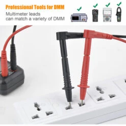 Cable Multimetre,DURFICST 21 In 1 Cordon Multimetre, Avec Sonde Multimètre Remplaçable, Pince Crocodile, Crochet De Test, Convient Pour Multimètre Et Pince Ampèremétrique 8 Cable Multimetre,DURFICST 21 In 1 Cordon Multimetre, Avec Sonde Multimètre Remplaçable, Pince Crocodile, Crochet De Test, Convient Pour Multimètre Et Pince Ampèremétrique -Outil de l'électricien Soldes 2022 64533027 4