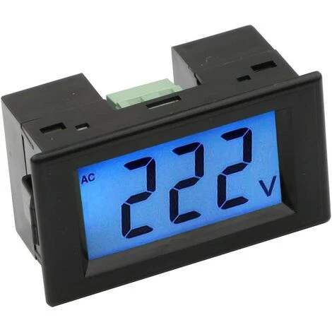 MEZHENG Voltmètre CA D85-120 Voltmètre CA Numérique ACL à Deux Fils (Noir) 5 MEZHENG Voltmètre CA D85-120 Voltmètre CA Numérique ACL à Deux Fils (Noir) – Image 5