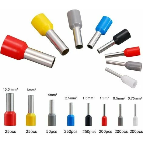 Dontodent Pince à Sertir Sur 4 Côtés 1200 Embouts De Câblage Pince Sertissage Cosses Outils 0.25–10 Mm² Electricien Professionnel 2 Dontodent Pince à Sertir Sur 4 Côtés 1200 Embouts De Câblage Pince Sertissage Cosses Outils 0.25–10 Mm² Electricien Professionnel – Image 2