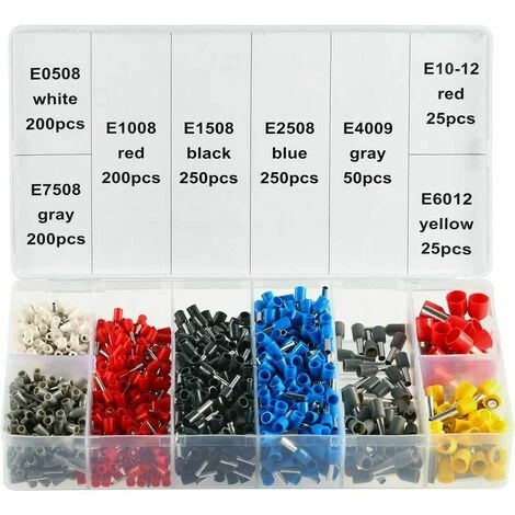 Dontodent Pince à Sertir Sur 4 Côtés 1200 Embouts De Câblage Pince Sertissage Cosses Outils 0.25–10 Mm² Electricien Professionnel 4 Dontodent Pince à Sertir Sur 4 Côtés 1200 Embouts De Câblage Pince Sertissage Cosses Outils 0.25–10 Mm² Electricien Professionnel – Image 4