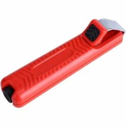 AOUGO Pince à Dénuder, Couteau à Dénuder 8-28 Mm Pour Tous Les Câbles Ronds Standard, Outil De Dénudage Avec Profondeur De Coupe Réglable Pour Câble En Caoutchouc PVC