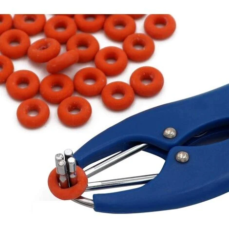 LTS FAFA Pince De Castration Animale Coupe-queue Castration Baguage Porc Bovin Mouton Chèvre Dispositif De Castration Avec 100 Anneau En Caoutchouc Outil Chirurgical Vétérinaire Animal 3 LTS FAFA Pince De Castration Animale Coupe-queue Castration Baguage Porc Bovin Mouton Chèvre Dispositif De Castration Avec 100 Anneau En Caoutchouc Outil Chirurgical Vétérinaire Animal – Image 3