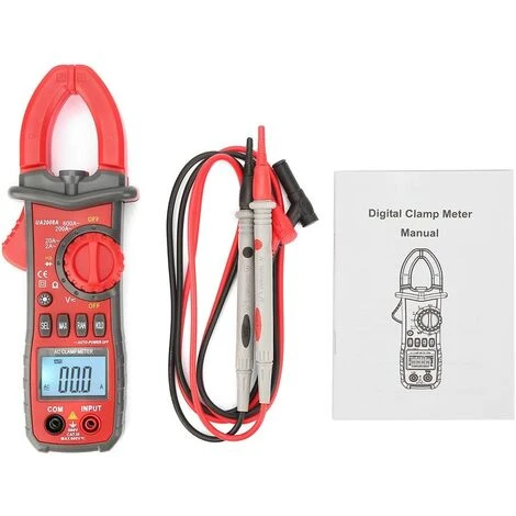 PREMIER éLOGE Ampèremètre-voltmètre De Test électrique à Pince Numérique Multifonctionnelle, Mini-pince Ampèremétrique Portable Pour La Fréquence De Résistance RMS AC/DC, Pince Ampèremétrique De Fréquence De Tensio 2 PREMIER éLOGE Ampèremètre-voltmètre De Test électrique à Pince Numérique Multifonctionnelle, Mini-pince Ampèremétrique Portable Pour La Fréquence De Résistance RMS AC/DC, Pince Ampèremétrique De Fréquence De Tensio – Image 2