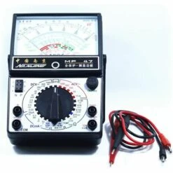 MèREÉTERNEL Multimètre électrique AC DC Testeur Voltmètre Ampèremètre Ohmmètre Testeur Multimètre Analogique Ternel -Outil de l'électricien Soldes 2022 64711626 3