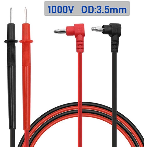 Multimètre, Ohmmètre Et Ampèremètre 1 Stylo Multimètre PairLead Pour Câble De Sonde De Test Pour Fluke, 56Vingt 3 Multimètre, Ohmmètre Et Ampèremètre 1 Stylo Multimètre PairLead Pour Câble De Sonde De Test Pour Fluke, 56Vingt – Image 3