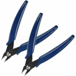 Lot De 2 Pince Coupante Fil 13cm Pince Coupe Cable Latérales Avec Un Couvercle De Protection Pince à Denuder Diagonale Acier Léger Poignée De Revêtement PVC Ergonomique Pour Coupe Fil Bricolage Bijoux 56Vingt