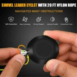 Extracteur De Fil MagnéTique,Outil D'Extraction De Fil MagnéTique, Enfile-Aiguille MagnéTique, Tire-CâBle MagnéTique, Kit D'Enfilage D'éLectricien Pour La Maison L'ExtéRieur（1 Ensemble） 56Vingt -Outil de l'électricien Soldes 2022 64938701 3