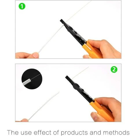 BEARSU Cfs-3 Trois Trou Port Fibre Optique Revêtement En Fibre Pince à Dénuder Pour Miller 5 BEARSU Cfs-3 Trois Trou Port Fibre Optique Revêtement En Fibre Pince à Dénuder Pour Miller – Image 5