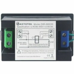 MONLY Voltmètre Ampèremètre Numérique AC 80-300V 0-100A Tension Courant Metre Volt Amp Afficheur Voltmètre Ampérage Multimètre 2 En 1 Avec Transformateur De Courant 8 MONLY Voltmètre Ampèremètre Numérique AC 80-300V 0-100A Tension Courant Metre Volt Amp Afficheur Voltmètre Ampérage Multimètre 2 En 1 Avec Transformateur De Courant -Outil de l'électricien Soldes 2022 65177134 4