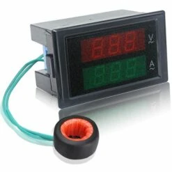 MONLY Voltmètre Ampèremètre Numérique AC 80-300V 0-100A Tension Courant Metre Volt Amp Afficheur Voltmètre Ampérage Multimètre 2 En 1 Avec Transformateur De Courant 9 MONLY Voltmètre Ampèremètre Numérique AC 80-300V 0-100A Tension Courant Metre Volt Amp Afficheur Voltmètre Ampérage Multimètre 2 En 1 Avec Transformateur De Courant -Outil de l'électricien Soldes 2022 65177134 5