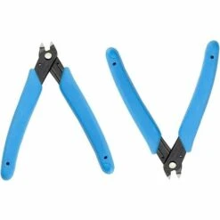 L'FLANEUR Pince Coupante Diagonale Pince Coupante Cisaille Pour Cable électrique, Precision Electrical Wire Cable Cutter Mini Pince Coupante Diagonal Side Cutter Flush Cutter, Lot De 2 ANEUR
